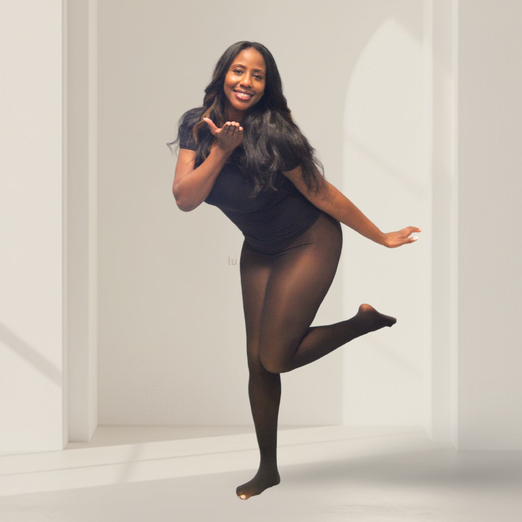 Sheer Fleece Tights (Refined Fit)