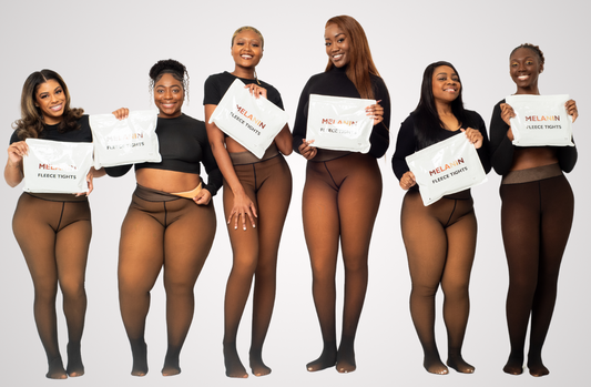 Behind the Brand: Our First Melanin Fleece Tights Photoshoot