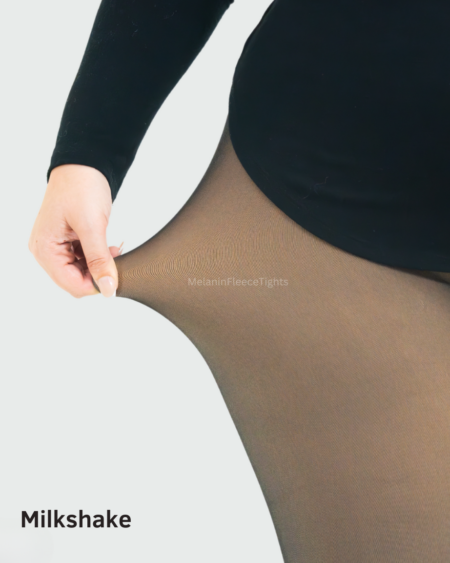 Melanin Fleece Tights™ - Sheer Tone Effect