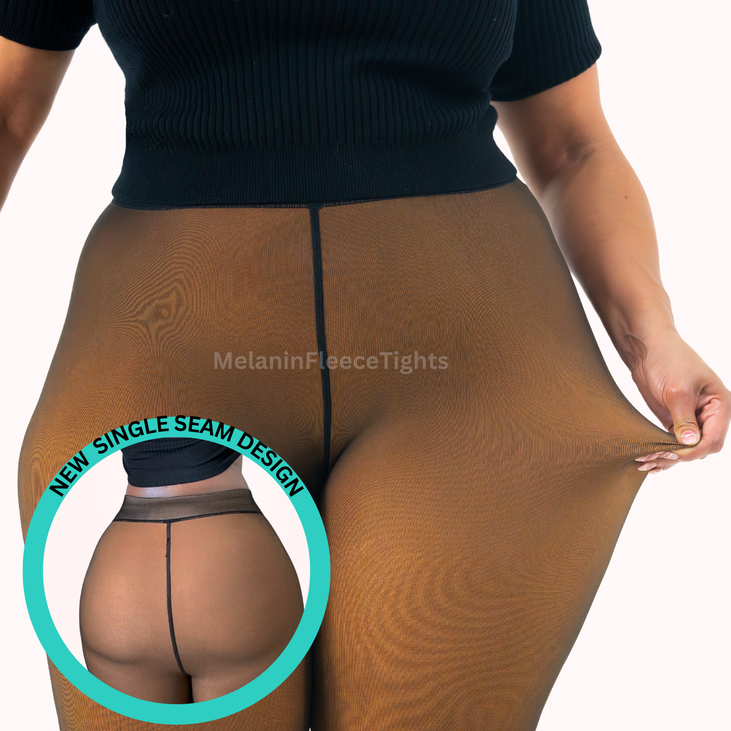 Melanin Fleece Tights™ - Single Seam