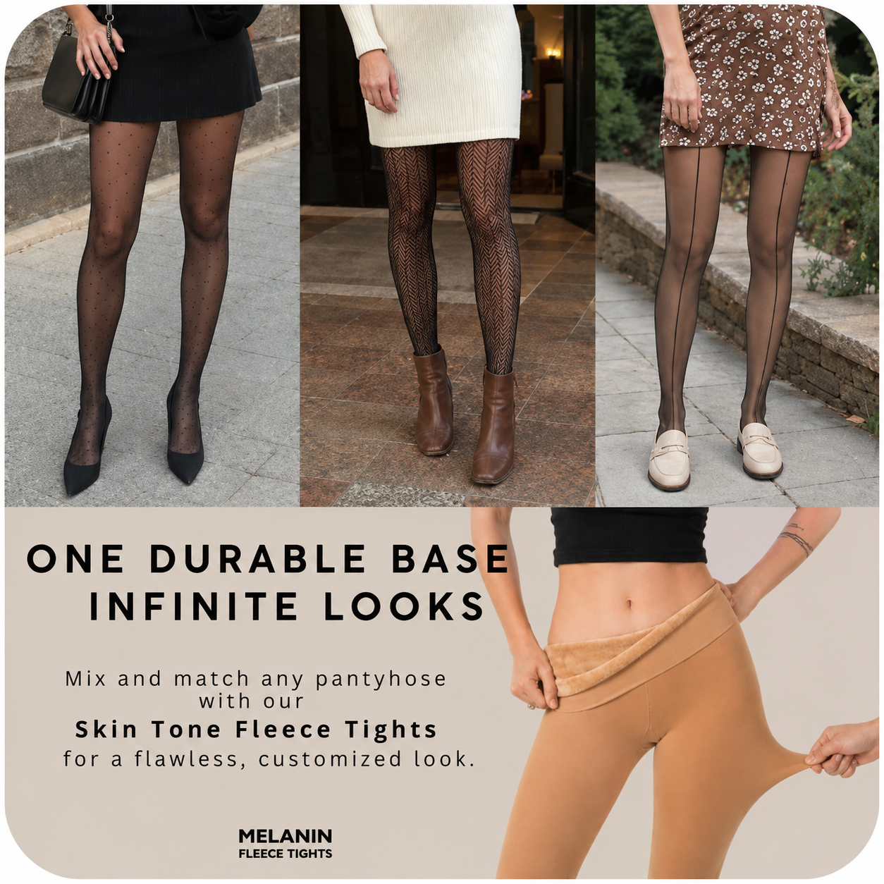 LayerTone™ Skin Tone Fleece Tights