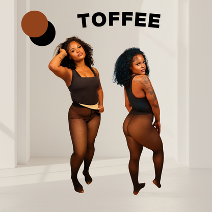 UPGRADED | Melanin Fleece Tights™ - SheerTone™ Fleece Tights