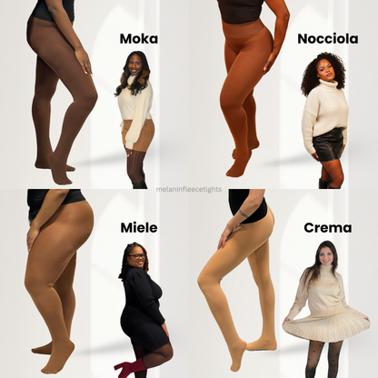 Solid Fleece Tights (Stay-In-Place Fit)