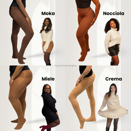 Solid Fleece Tights (Stay-In-Place Fit)