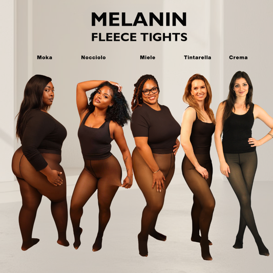 Sheer Fleece Tights (Refined Fit)