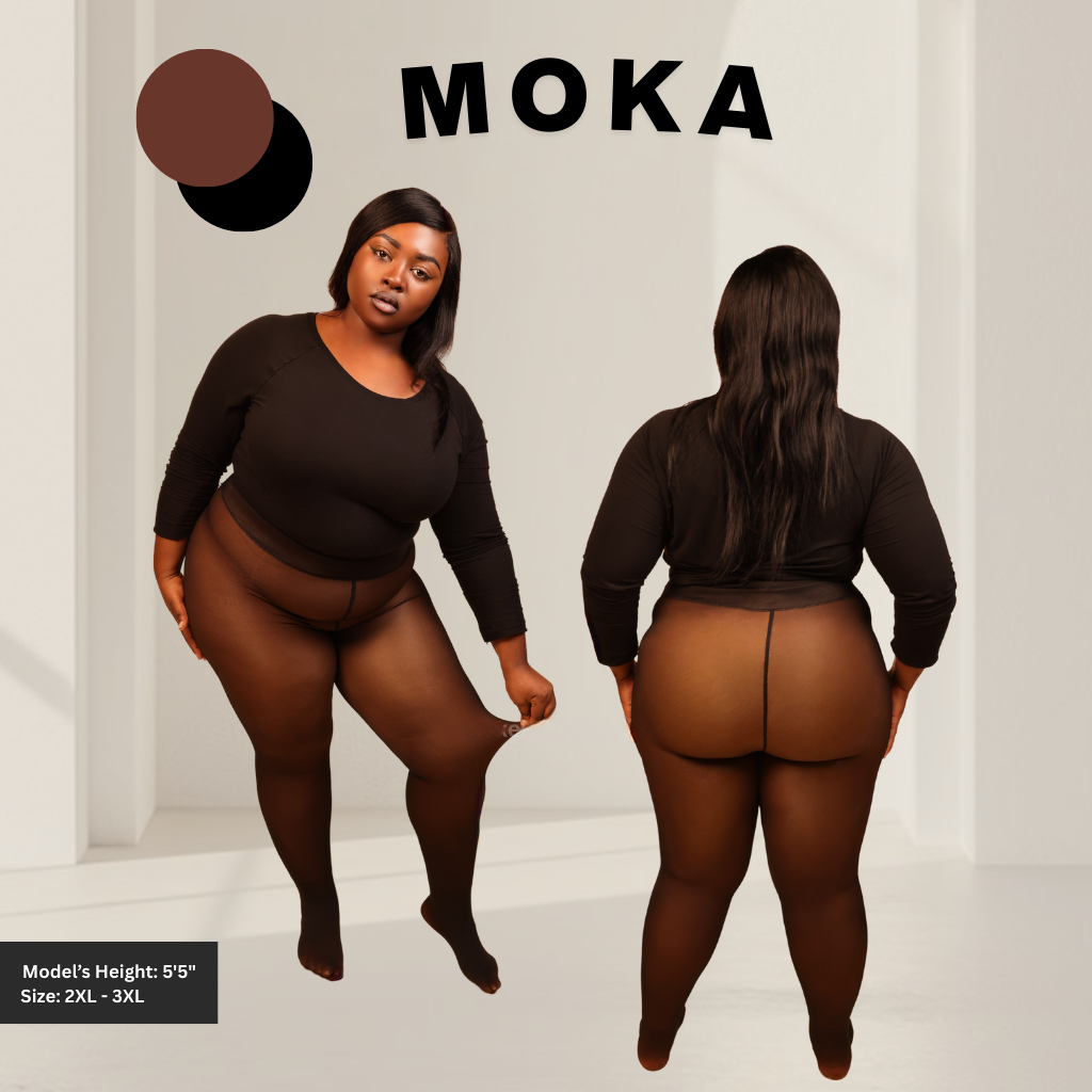 UPGRADED | Melanin Fleece Tights™ - SheerTone™ Fleece Tights