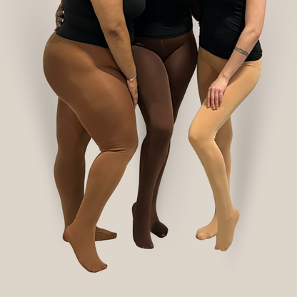 Solid Fleece Tights (Stay-In-Place Fit)