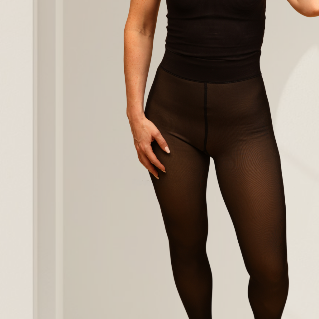 UPGRADED | Melanin Fleece Tights™ - SheerTone™ Fleece Tights